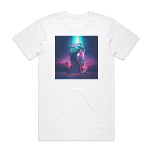 GUNSHIP The Video Game Champion Album Cover T-Shirt White GUNSHIP The Video Game Champion Album Cover T-Shirt White