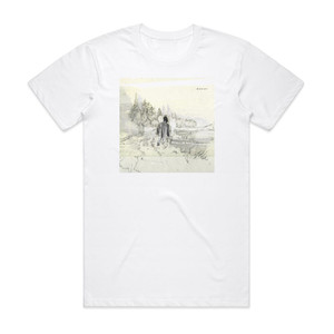 Gerard Manset Un Oiseau Sest Pos 1 Album Cover T-Shirt White Gerard Manset Un Oiseau Sest Pos 1 Album Cover T-Shirt White