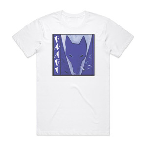 Gnags Den Bl Hund Album Cover T-Shirt White Gnags Den Bl Hund Album Cover T-Shirt White
