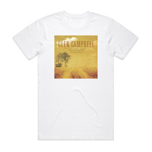 Glen Campbell The Definitive Glen Campbell Album Cover T-Shirt White