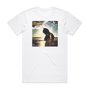 Glen Campbell Galveston Album Cover T-Shirt White Glen Campbell Galveston Album Cover T-Shirt White
