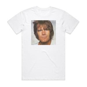 Glen Campbell Basic Album Cover T-Shirt White Glen Campbell Basic Album Cover T-Shirt White