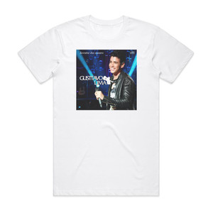 Gusttavo Lima Inventor Dos Amores Album Cover T-Shirt White Gusttavo Lima Inventor Dos Amores Album Cover T-Shirt White