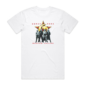 Gorky Park Moscow Calling 1 Album Cover T-Shirt White Gorky Park Moscow Calling 1 Album Cover T-Shirt White
