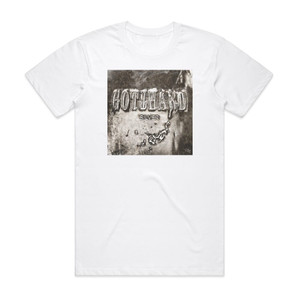 Gotthard Silver Deluxe Edition Album Cover T-Shirt White Gotthard Silver Deluxe Edition Album Cover T-Shirt White