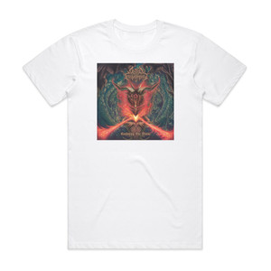 God Enslavement Consuming The Divine 1 Album Cover T-Shirt White God Enslavement Consuming The Divine 1 Album Cover T-Shirt White