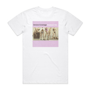 Groove Coverage Greatest Hits Album Cover T-Shirt White Groove Coverage Greatest Hits Album Cover T-Shirt White