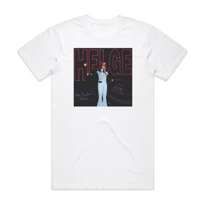 Helge Schneider Helge Live The Berlin Tapes Album Cover T-Shirt White Helge Schneider Helge Live The Berlin Tapes Album Cover T-Shirt White