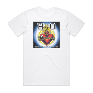 H2O Thicker Than Water 1 Album Cover T-Shirt White H2O Thicker Than Water 1 Album Cover T-Shirt White