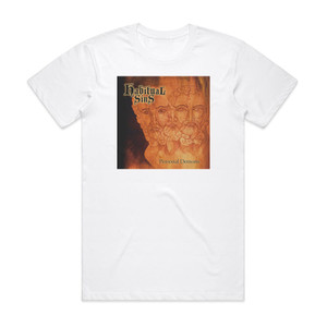 Habitual Sins Personal Demons Album Cover T-Shirt White Habitual Sins Personal Demons Album Cover T-Shirt White