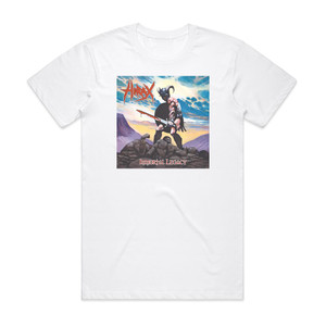Hirax Immortal Legacy 2 Album Cover T-Shirt White Hirax Immortal Legacy 2 Album Cover T-Shirt White