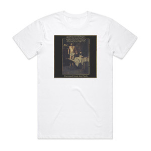 Hyperdontia Excreted From The Flesh Album Cover T-Shirt White Hyperdontia Excreted From The Flesh Album Cover T-Shirt White