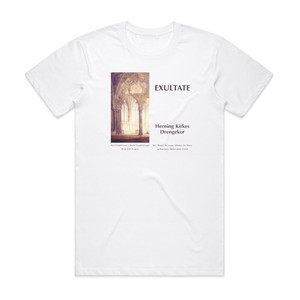 Herning Kirkes Drengekor Exultate Album Cover T-Shirt White
