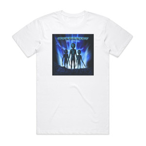 Hypocrisy The Arrival Album Cover T-Shirt White Hypocrisy The Arrival Album Cover T-Shirt White