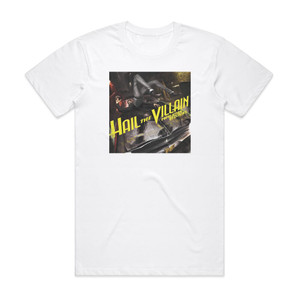Hail The Villain Population Declining Album Cover T-Shirt White Hail The Villain Population Declining Album Cover T-Shirt White