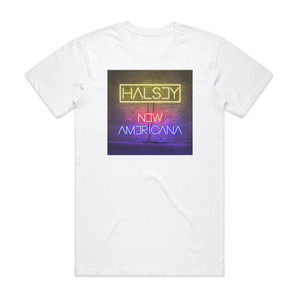 Halsey New Americana Album Cover T-Shirt White