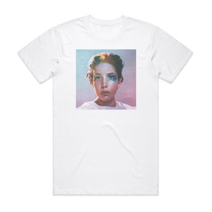 Halsey Manic Album Cover T-Shirt White Halsey Manic Album Cover T-Shirt White