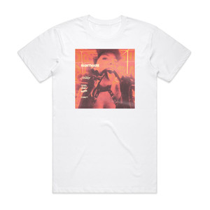 Halsey Nightmare Album Cover T-Shirt White Halsey Nightmare Album Cover T-Shirt White