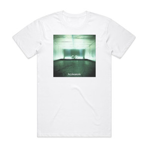 Hoobastank Hoobastank Album Cover T-Shirt White Hoobastank Hoobastank Album Cover T-Shirt White