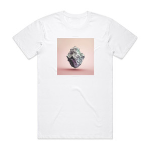 Hyroglifics No Drama Ep Album Cover T-Shirt White Hyroglifics No Drama Ep Album Cover T-Shirt White