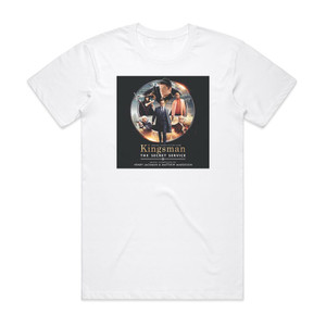 Henry Jackman Kingsman The Secret Service Album Cover T-Shirt White Henry Jackman Kingsman The Secret Service Album Cover T-Shirt White