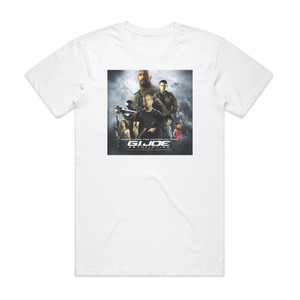 Henry Jackman Gi Joe Retaliation Album Cover T-Shirt White Henry Jackman Gi Joe Retaliation Album Cover T-Shirt White