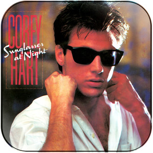 Corey Hart Sunglasses At Night Album Cover Sticker