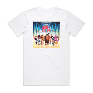 Henry Jackman Wreck It Ralph Album Cover T-Shirt White Henry Jackman Wreck It Ralph Album Cover T-Shirt White