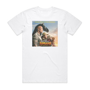 Henry Jackman Jumanji The Next Level Album Cover T-Shirt White Henry Jackman Jumanji The Next Level Album Cover T-Shirt White