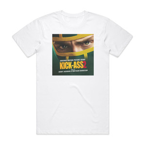 Henry Jackman Kick Ass 2 Album Cover T-Shirt White Henry Jackman Kick Ass 2 Album Cover T-Shirt White