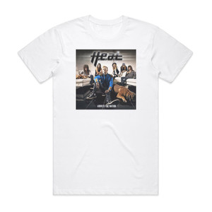 HEAT Adderss The Nation Album Cover T-Shirt White