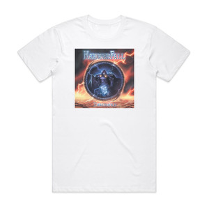 HammerFall Threshold Album Cover T-Shirt White HammerFall Threshold Album Cover T-Shirt White