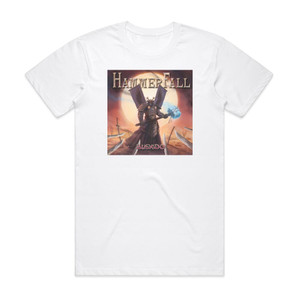 HammerFall Bushido Album Cover T-Shirt White HammerFall Bushido Album Cover T-Shirt White