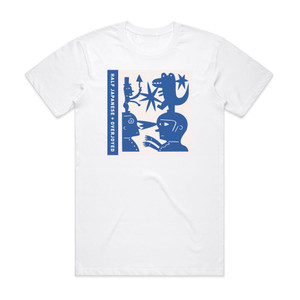 Half Japanese Overjoyed Album Cover T-Shirt White Half Japanese Overjoyed Album Cover T-Shirt White