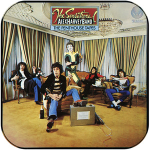 The Sensational Alex Harvey Band The Penthouse Tapes Album Cover Sticker