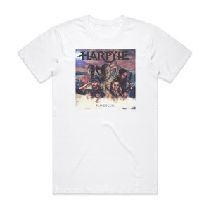 Harpyie Blindflug Album Cover T-Shirt White Harpyie Blindflug Album Cover T-Shirt White