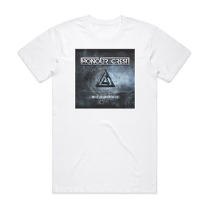 Honour Crest Metrics Album Cover T-Shirt White Honour Crest Metrics Album Cover T-Shirt White