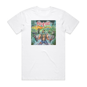 Holycide Annihilate Then Ask Album Cover T-Shirt White Holycide Annihilate Then Ask Album Cover T-Shirt White