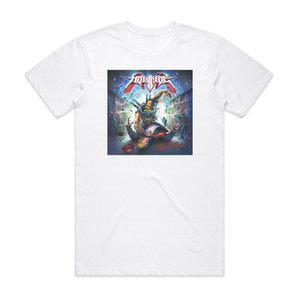 Holycide Fist To Face Album Cover T-Shirt White Holycide Fist To Face Album Cover T-Shirt White