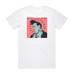 Henric de La Cour Gimme Daggers Album Cover T-Shirt White Henric de La Cour Gimme Daggers Album Cover T-Shirt White
