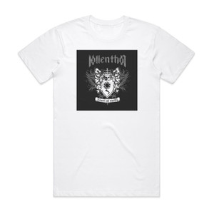Hollenthon Tyrants And Wraiths Album Cover T-Shirt White Hollenthon Tyrants And Wraiths Album Cover T-Shirt White