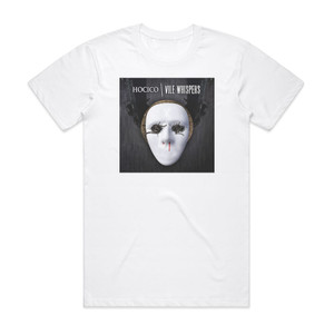 Hocico Vile Whispers Album Cover T-Shirt White Hocico Vile Whispers Album Cover T-Shirt White