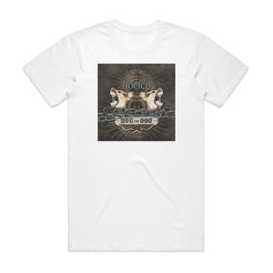 Hocico Dog Eat Dog Album Cover T-Shirt White Hocico Dog Eat Dog Album Cover T-Shirt White