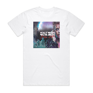 Hollywood Nightmare Scary Af Album Cover T-Shirt White Hollywood Nightmare Scary Af Album Cover T-Shirt White