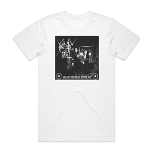 Hellvetic Frost Misanthropic Devotion Album Cover T-Shirt White Hellvetic Frost Misanthropic Devotion Album Cover T-Shirt White
