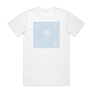 HTRK Rhinestones Album Cover T-Shirt White