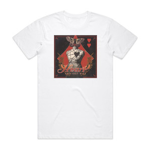 Heart These Dreams Hearts Greatest Hits Album Cover T-Shirt White Heart These Dreams Hearts Greatest Hits Album Cover T-Shirt White