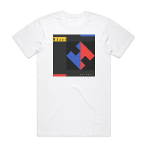 Heart Brigade 1 Album Cover T-Shirt White Heart Brigade 1 Album Cover T-Shirt White