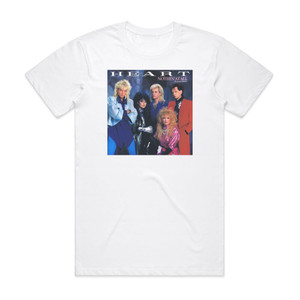Heart Nothin At All Album Cover T-Shirt White Heart Nothin At All Album Cover T-Shirt White