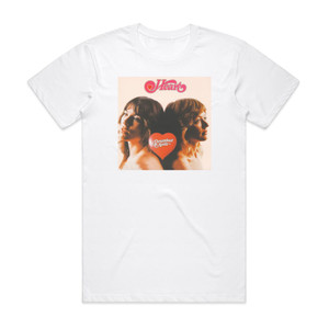 Heart Dreamboat Annie 1 Album Cover T-Shirt White Heart Dreamboat Annie 1 Album Cover T-Shirt White